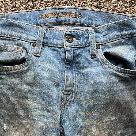 Cody James Jeans Mens 32x32 Light Blue Denim Cowboy Western Indie Pants - Picture 2 of 6